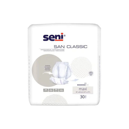 San Seni Classic Maxi Inkontinenzvorlage | Packung (30 Stück)