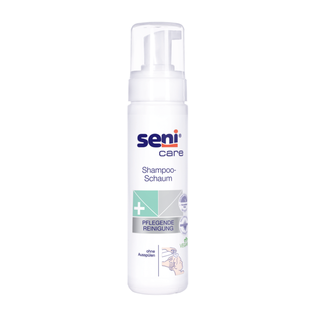 Seni Care Shampoo-Schaum - 200 ml | Packung (1 Stück)