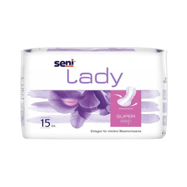 Seni Lady Super Inkontinenzeinlagen | Packung (15 Stück)