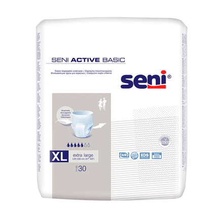 Seni Active Basic Inkontinenzpants, Größe M-XL