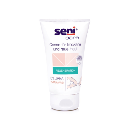 Seni Care Creme für trockene und raue Haut mit 10% Urea, 100 ml Tube | Packung (1 Stück)