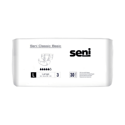 Seni Classic Basic Inkontinenzhose, Größe S-XL
