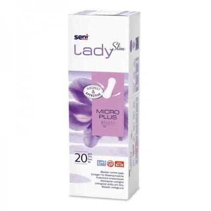 Seni Lady Slim Micro Plus Einlage | Packung (20 Stück)