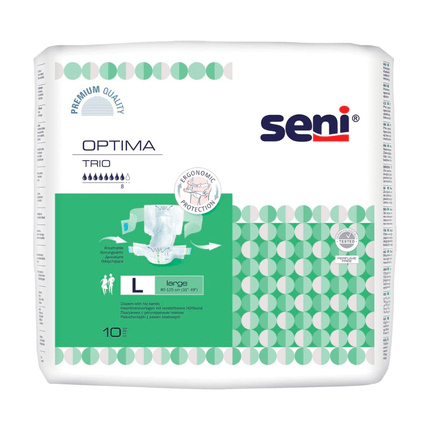 Seni Optima Trio Inkontinenzvorlagen mit Hüftbund - 10 Stück