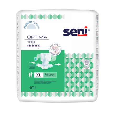 Seni Optima Trio Inkontinenzvorlagen mit Hüftbund - 10 Stück