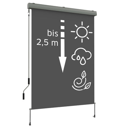 Senkrechtmarkise EXKLUSIV - Extra breit - 220 g/m²