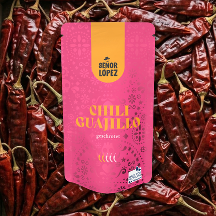 Señor López Guajillo Chili geschrotet 30 g