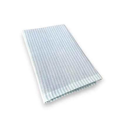 4er-Pack Servietten Set » 40 x 40 cm Stoffservietten mit Glitzer Streifen » elegante Tischservietten aus Baumwolle » wiederverwendbare Tücher für Hochzeit, Feier & Gastronomie