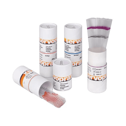 Servoprax Ringmarkenpipetten 50 + 100 µl