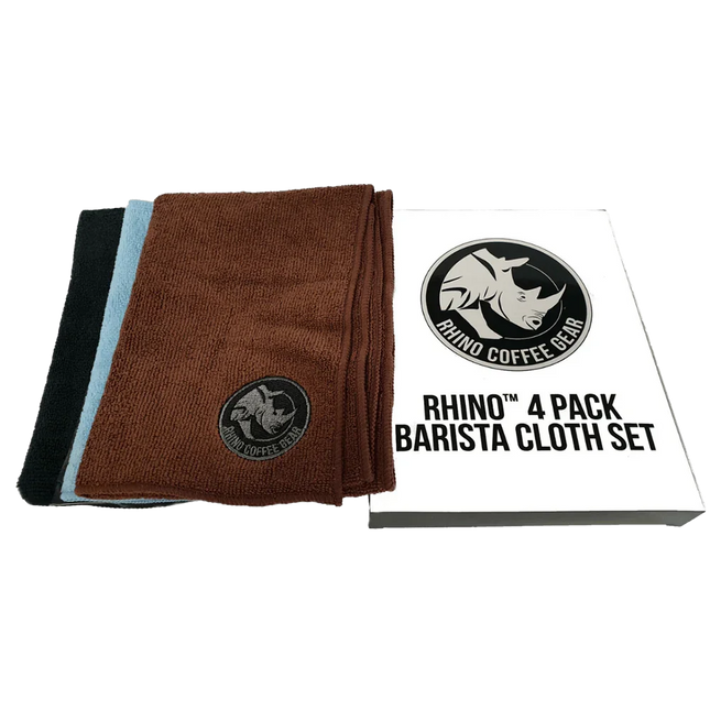Rhinowares Barista Cloth Set – Essential Cleaning Kit for Coffee Enthusiasts