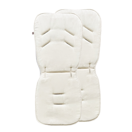 Sitzauflage Bio Baumwolle für den Kinderwagen - universell passend