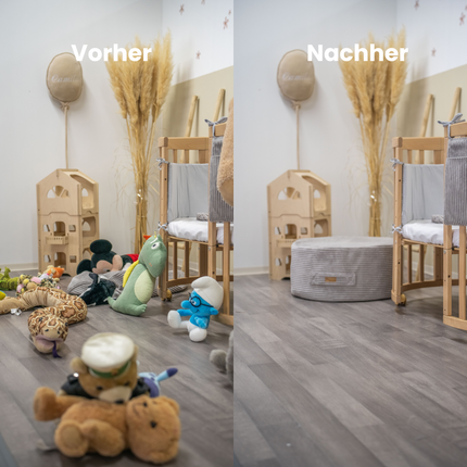 Sitzsack Cord mit Stauraum | Hide and Seat by Kisu