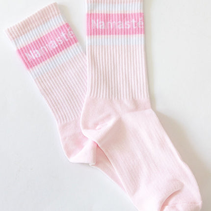 Socken mit Yoga-Motiv in 2 Varianten: Inhale Exhale | Namasté