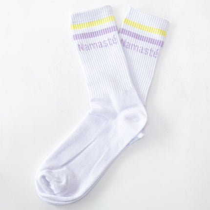 Socken mit Yoga-Motiv: Inhale Exhale | Namasté