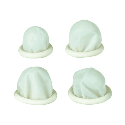 Soft-Hand Latexfingerlinge, Größe 3 - 100 Stück | Packung (100 Stück)