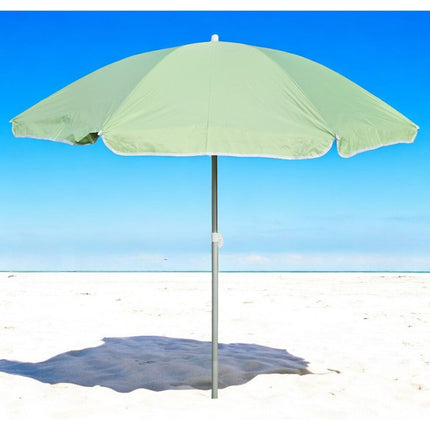 Sonnenschirm Strandschirm Strand Reise Stabil UV Schutz UPF 50+ grün 170 cm