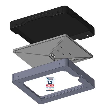 Starlink Mini Magnet Halterung für Kastenwagen Wohnmobil Dach & Camper Van