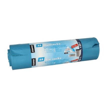 Starpak 25 Müllsäcke, LDPE 120 l 110 cm x 70 cm