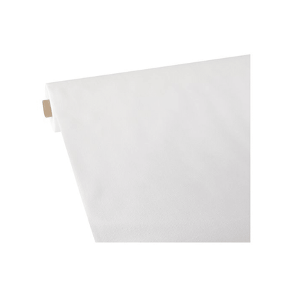 Starpak Vlies Tischdecke weiss "soft selection plus" 25 x 1,18 m | Schrumpffolie (1 Rolle)