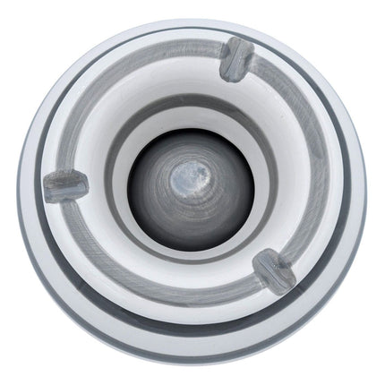 Sturmaschenbecher Mykonos M / XXL 23 cm Maritim grau weiß Aschenbecher gestreift