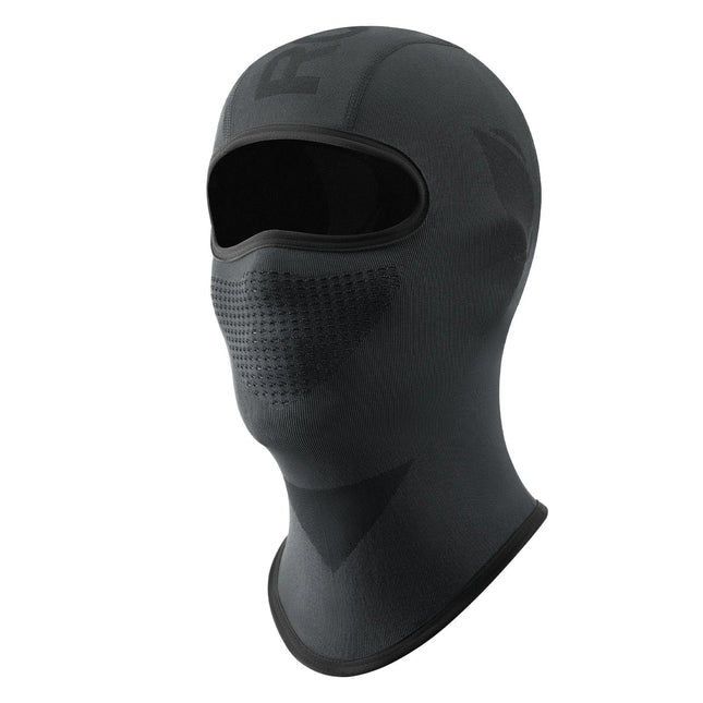 Sturmhaube Balaclava, Atmungsaktive Skimaske Schwarz-Grau