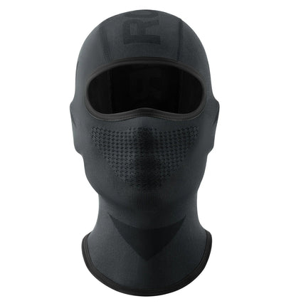 Sturmhaube Balaclava, Atmungsaktive Skimaske Schwarz-Grau