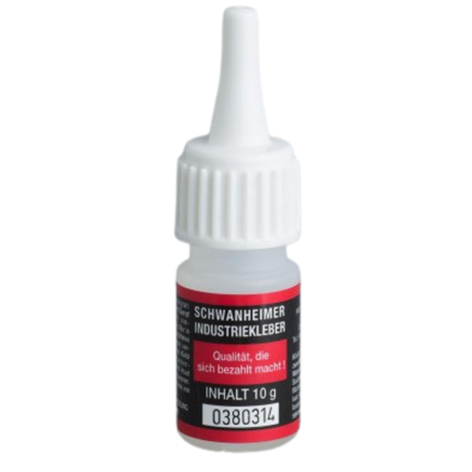 Superkleber Schwanheimer Industriekleber Nr. 100 / 10g + Spezial-Füllstoff 30g Set
