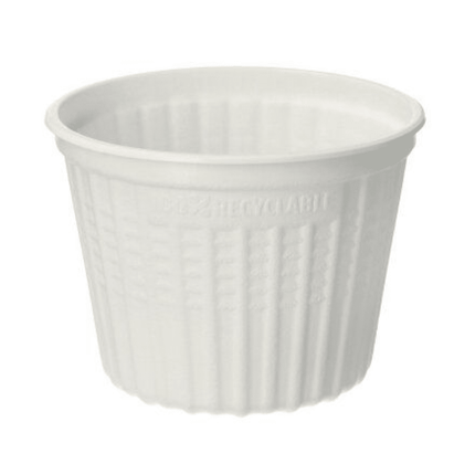 Starpak 25 Suppenbecher, PP "To Go" Ø 11,5 cm weiss