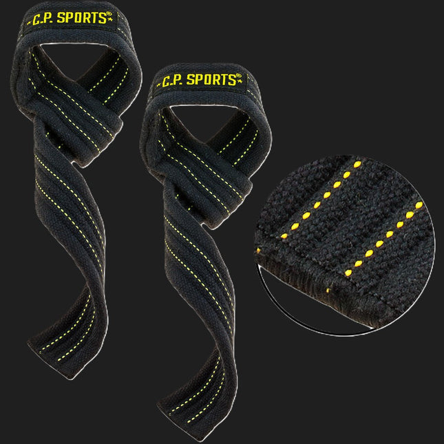 Zughilfen Klassik Gelb Stripes - Die genialen Grip Straps