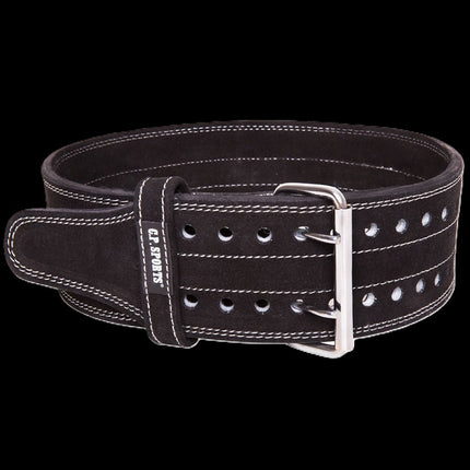 Powerlifting Gürtel Gewichthebegürtel - Leder - Schwarz - T-8 C.P. sports