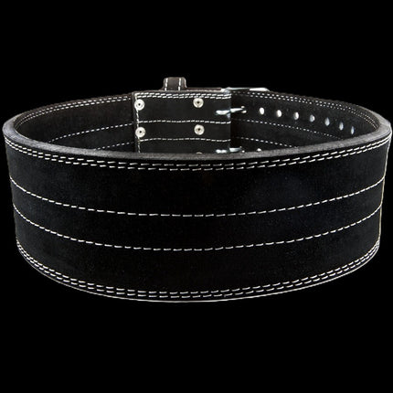 Powerlifting Gürtel Gewichthebegürtel - Leder - Schwarz - T-8 C.P. sports