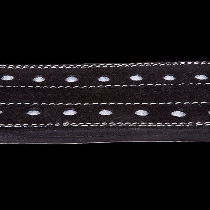 Powerlifting Gürtel Gewichthebegürtel - Leder - Schwarz - T-8 C.P. sports