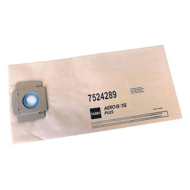 TASKI AERO 8/15 Vlies-Staubsack, für TASKI AERO (Passt für alle AERO Modelle| Karton (10 Packungen)