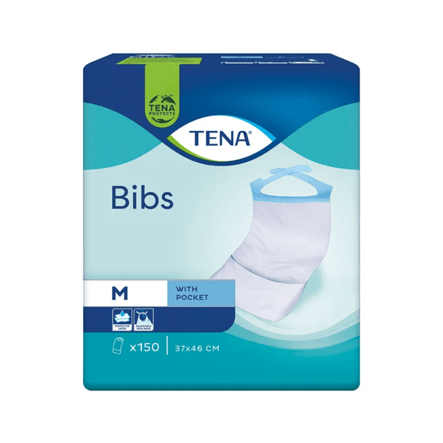 TENA Bibs Einmal-Schutzservietten, Kleidungsschutz