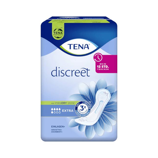 TENA Lady Discreet Extra Inkontinenzeinlage | Packung (20 Stück)