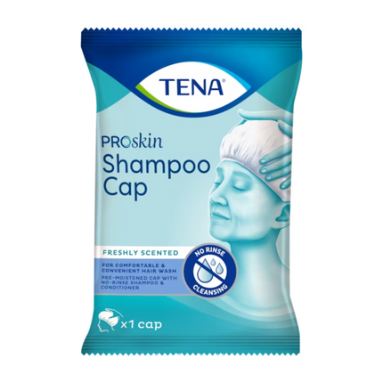 TENA ProSkin Shampoo Cap Waschhaube | Packung (1 Stück)