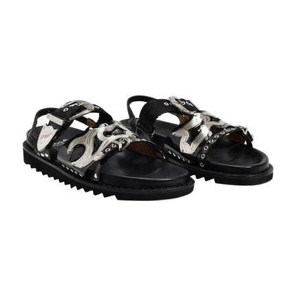 Aj1018 Flat Shoes - Toga Pulla - Black - Leather