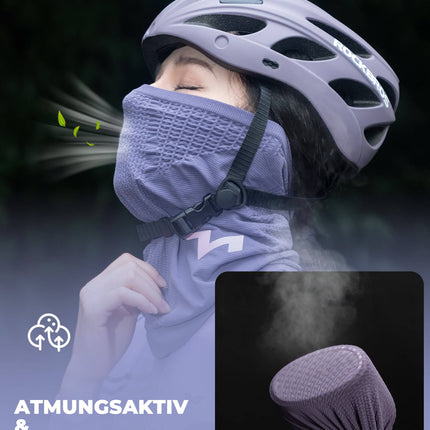 TVI Damen Winter Halbe Sturmhaube Warme Ski Mask Halstuch Winddichte Atmungsaktive
