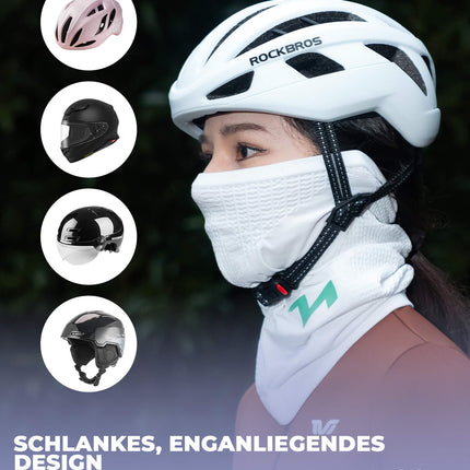 TVI Damen Winter Halbe Sturmhaube Warme Ski Mask Halstuch Winddichte Atmungsaktive