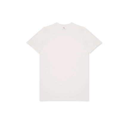 Baumwolle T-Shirt Weiß Long Fit – Made in Germany