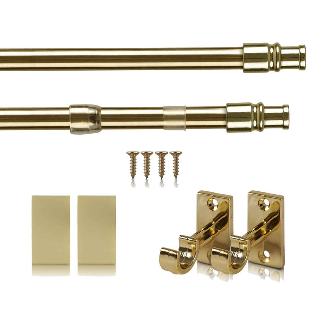 Teleskop Gardinenstange California, 50-90, Gold 3920