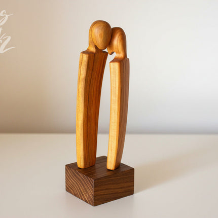 Thankgoods Figur 'Ohne Worte' gross Höhe 23,5 cm - Ideal für Coaching