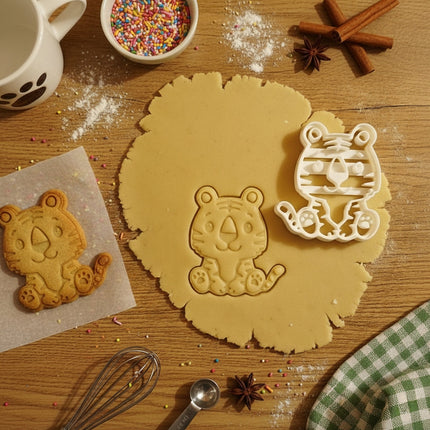 Tiger Ausstechform, Keksausstecher