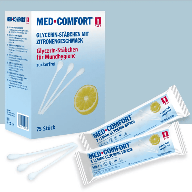 Top-Comfort PP Lemon sticks, Geschmack Limette - 25 x 3 Stück | Packung (75 Stück)