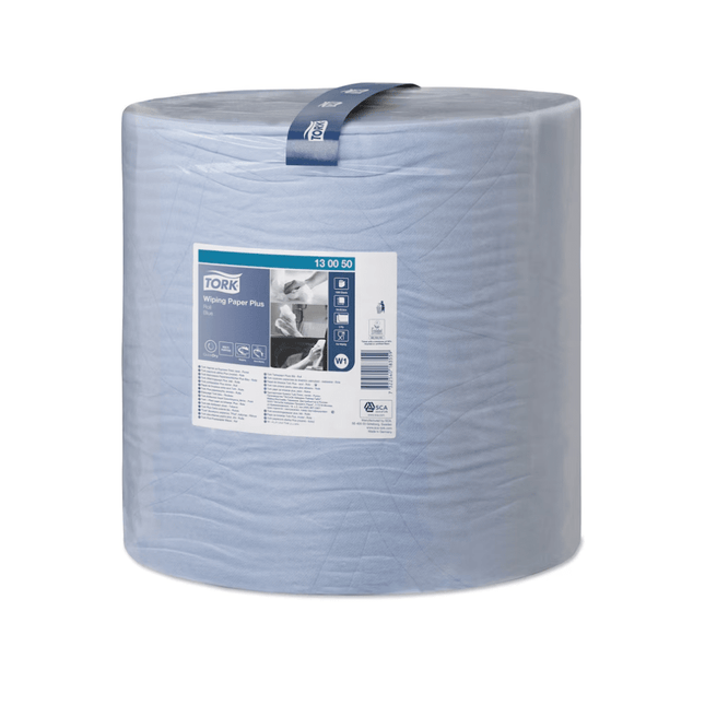 Tork 130050 Starke Mehrzweck-Papierwischtücher Premium W1 2-lagig 510m/36,9cm | Karton (1 Rolle)