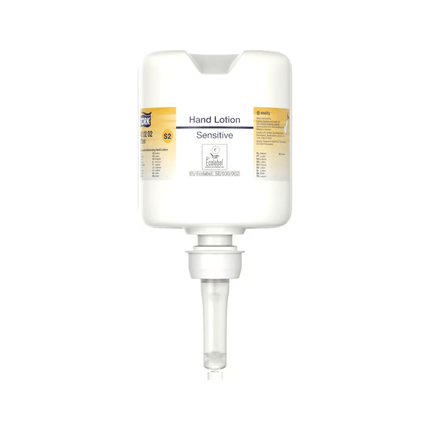 Tork 420202 Sensitive Feuchtigkeitsspendende Handdesinfektion Premium | Karton (8 Flaschen)