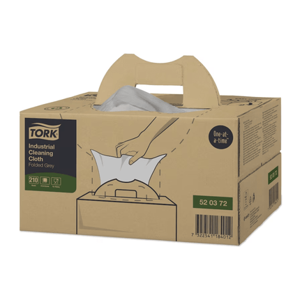 Tork 520372 Industrie Reinigungstücher Premium W7 1-lagig | Karton (1 Packung)