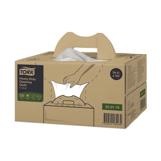 Tork 530176 Extra-Starke Reinigungstücher Premium W7 | Karton (1 Packung)