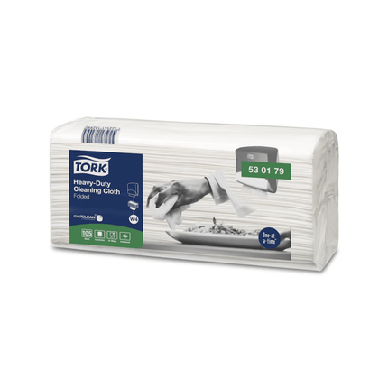 Tork 530179 Extra-Starke Reinigungstücher Premium W4 | Karton (4 Packungen)