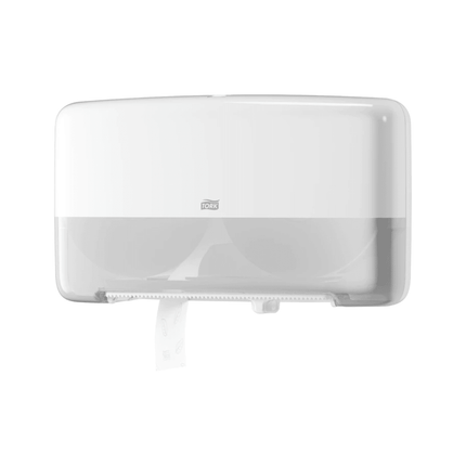 Tork 555500 Doppelrollenspender für Mini Jumbo Toilettenpapier T2 | Packung (1 Stück)
